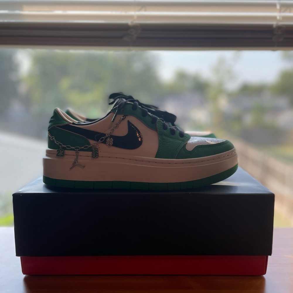 Lucky Green Platform Jordan 1 Low Size 11